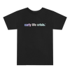 early life crisis Black Holographic T-shirt