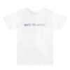 early life crisis White Holographic T-shirt